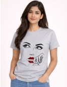 Savage Look Graphic Printed T-Shirt