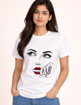 Savage Look Graphic Printed T-Shirt
