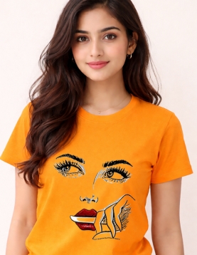 Savage Look Graphic Printed T-Shirt
