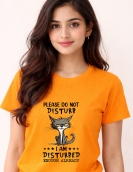 Sarcastic Cat Graphic Printed T-Shirt