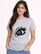 Unique Eye Art Design Casual T-Shirt