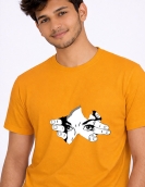 Torn Eyes Graphic T-Shirt – Bold Face Reveal Print Tee