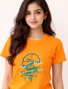 Mystic Snake Graphic T-Shirt for Men &amp; Women