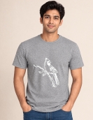 Nature Inspired Bird Artwork Cotton T-Shirt