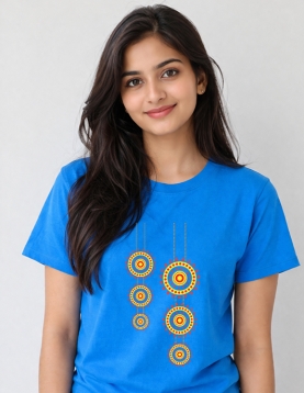 Decorative Mandala Artwork Printed T-Shirt