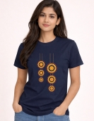 Decorative Mandala Artwork Printed T-Shirt