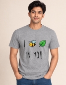 Cute Bee Quote Graphic Printed T-Shirt