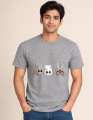 Funny Rock Paper Scissors Graphic T-Shirt