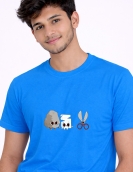 Funny Rock Paper Scissors Graphic T-Shirt