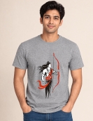 Spiritual Ram Illustration Casual T-Shirt