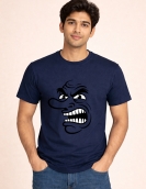 Evil Smile Dark Face Printed T-Shirt