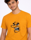 Evil Smile Dark Face Printed T-Shirt