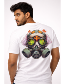 Uniwear Smoke Effect Gas Mask T-Shirt