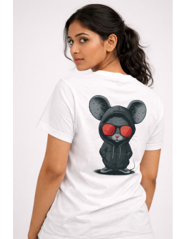 Uniwear Urban Rebel Mouse Printed Tee – Casual Street Look