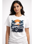 Sunset Jeep Graphic T-Shirt for Men &amp; Women