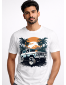 Sunset Jeep Graphic T-Shirt for Men & Women