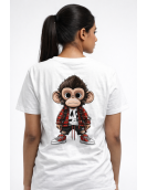 Uniwear Street Monkey Graphic T-Shirt – Urban Cartoon Style