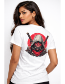Uniwear Crimson Mask Warrior Streetwear Graphic Tee