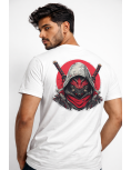 Uniwear Crimson Mask Warrior Streetwear Graphic Tee