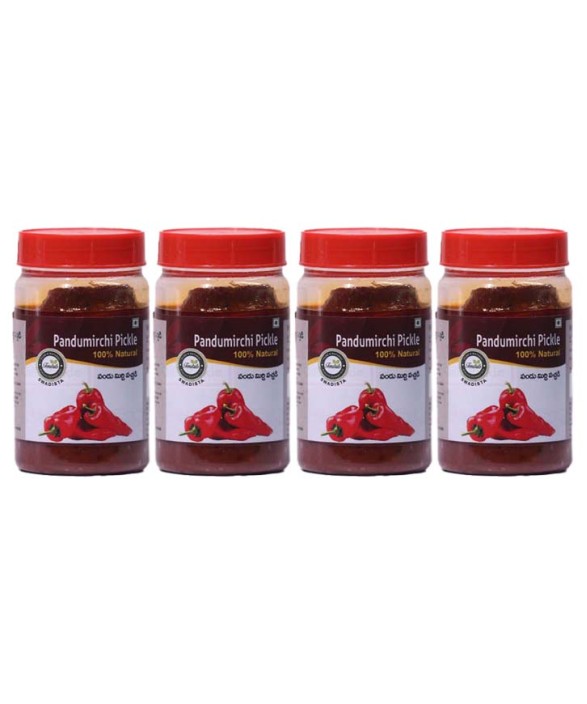 Red Chilli Pickle Pack Of 4